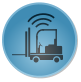 forklift safety solution including vehicle tracking